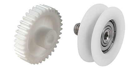 Plastik tahan gesek untuk gear dan bearing