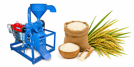 Spare part plastik teknik untuk mesin penggiling padi industri pertanian modern